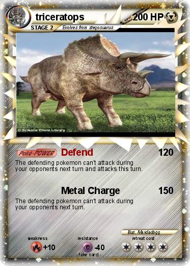 Pokemon triceratops