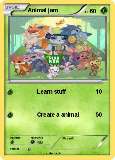 Pokemon Animal jam