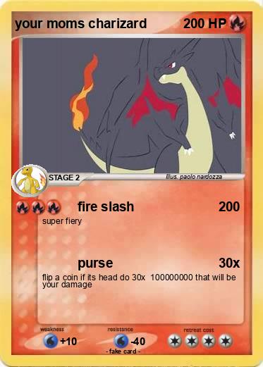 Pokemon your moms charizard