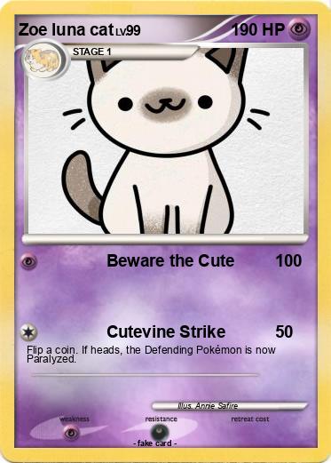 Pokemon Zoe luna cat