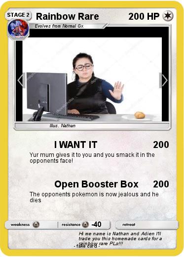 Pokemon Rainbow Rare