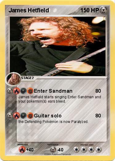 Pokemon James Hetfield