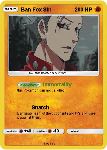 Pokemon Ban Fox Sin