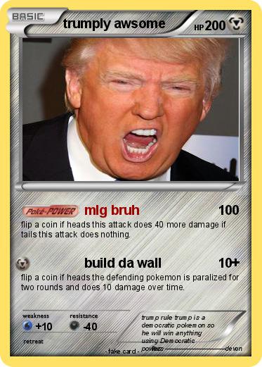 Pokemon trumply awsome