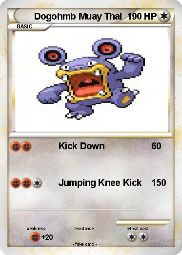 Pokemon Dogohmb Muay Thai