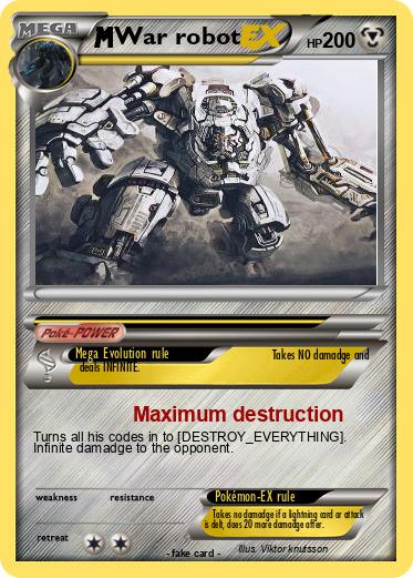 Pokemon War robot Pokemon War robot