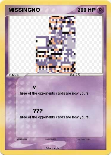 Pokemon MISSINGNO