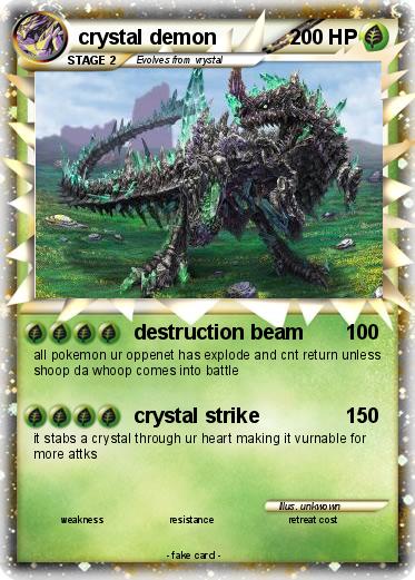 Pokemon crystal demon
