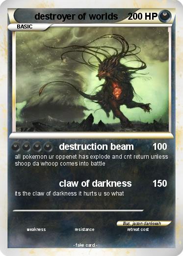Pokemon destroyer of worlds