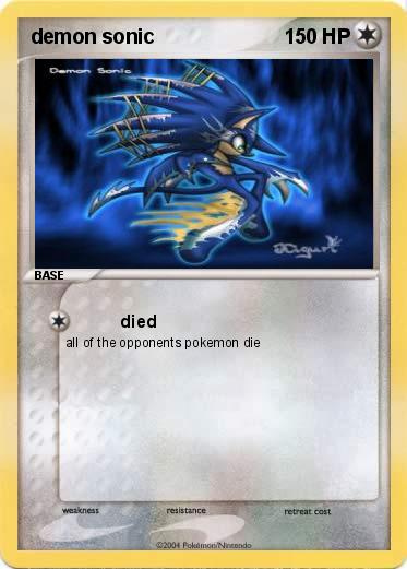 Pokemon demon sonic