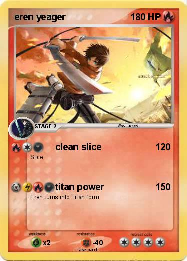 Pokemon eren yeager