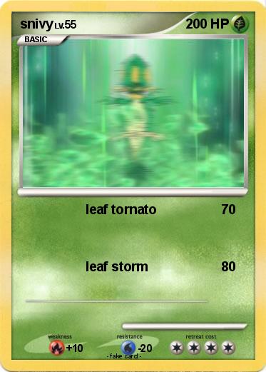 Pokemon snivy