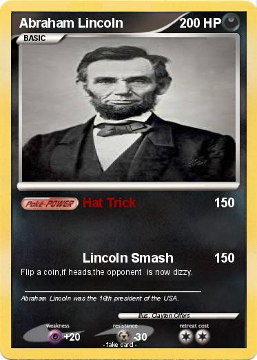 Pokemon Abraham Lincoln