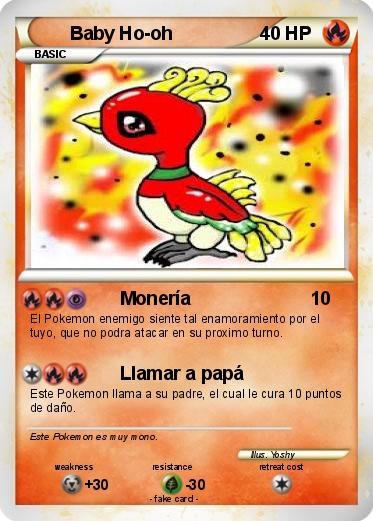 Pokemon Baby Ho-oh
