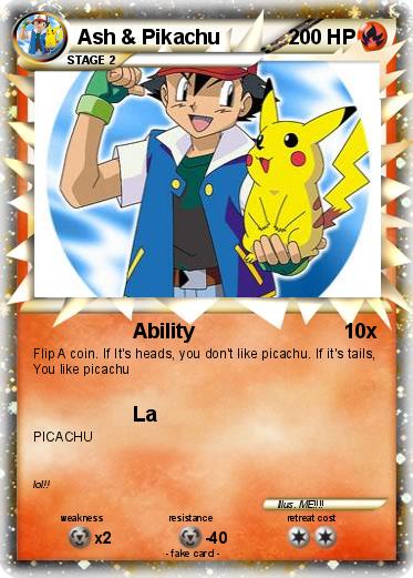 Pokemon Ash & Pikachu