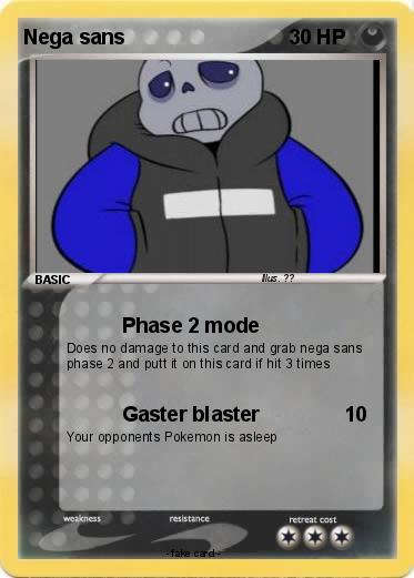 Pokemon Nega sans
