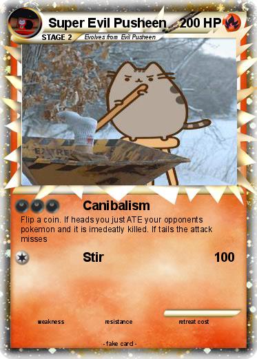 Pokemon Super Evil Pusheen