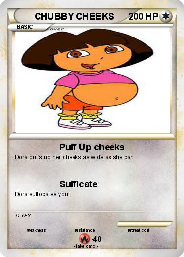 Pokemon CHUBBY CHEEKS