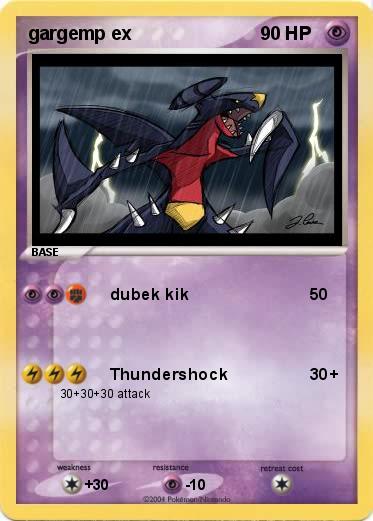 Pokemon gargemp ex