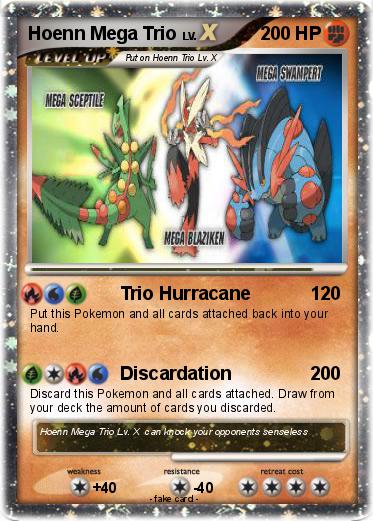 Pokemon Hoenn Mega Trio