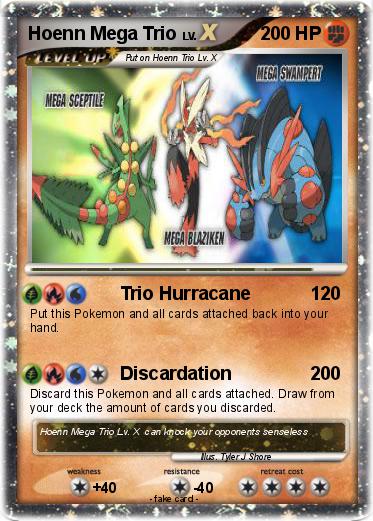 Pokemon Hoenn Mega Trio