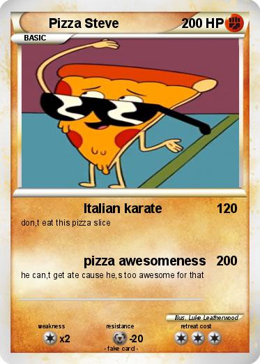 Pokemon Pizza Steve