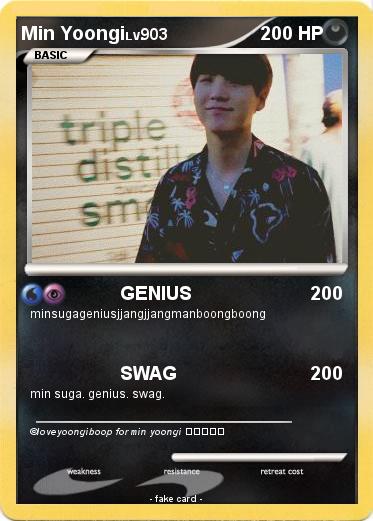 Pokemon Min Yoongi
