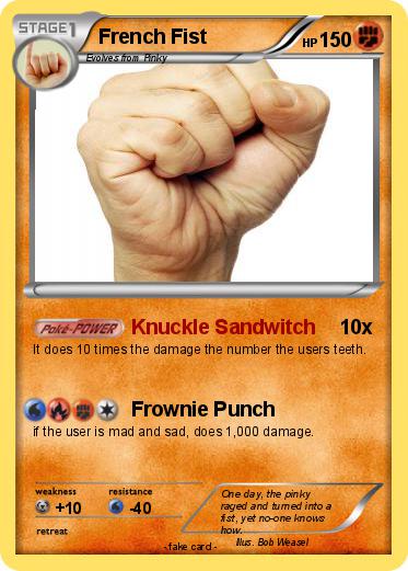 Pokemon French Fist