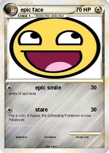 Pokemon epic face