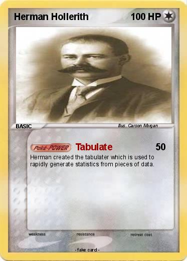 Pokemon Herman Hollerith