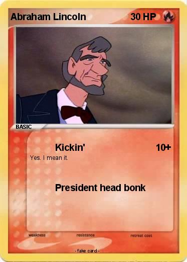 Pokemon Abraham Lincoln