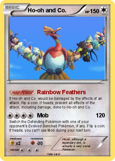 Pokemon Ho-oh and Co.