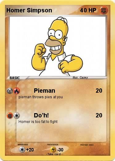 Pokemon Homer Simpson