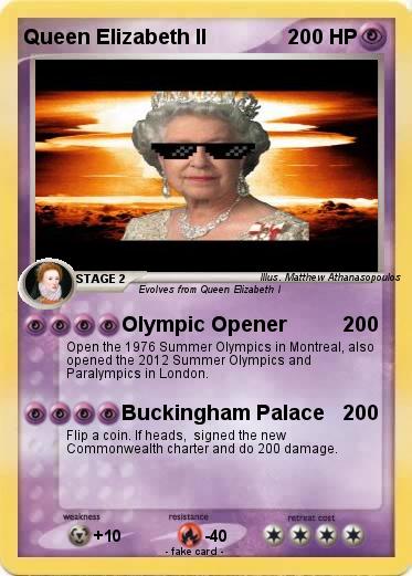 Pokemon Queen Elizabeth II
