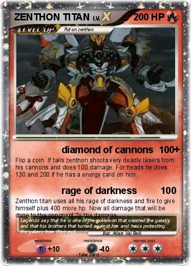 Pokemon ZENTHON TITAN