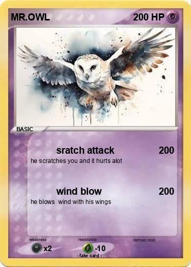 Pokemon MR.OWL