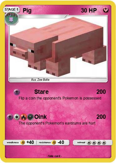 Pokemon Pig