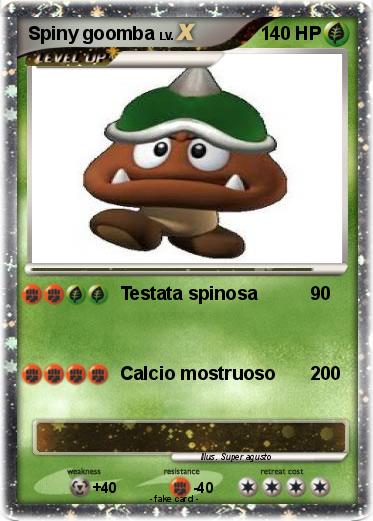 Pokemon Spiny goomba