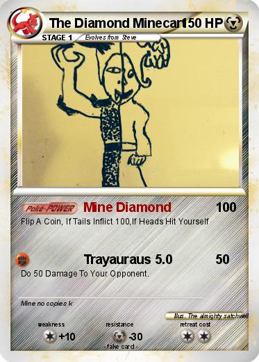 Pokemon The Diamond Minecart