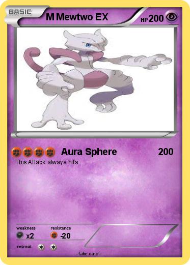 Pokemon M Mewtwo EX