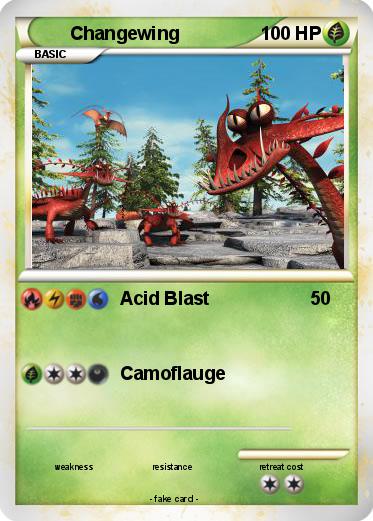 Pokemon Changewing Pokemon Changewing