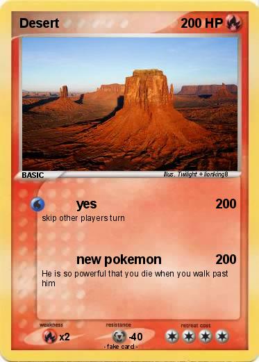 Pokemon Desert