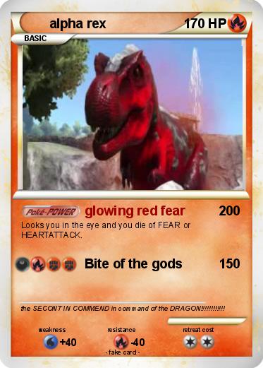 Pokemon alpha rex