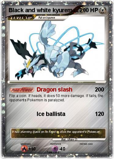 Pokemon Black and white kyurem