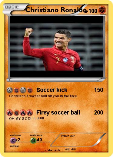 Pokemon Christiano Ronaldo