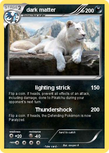 Pokemon dark matter