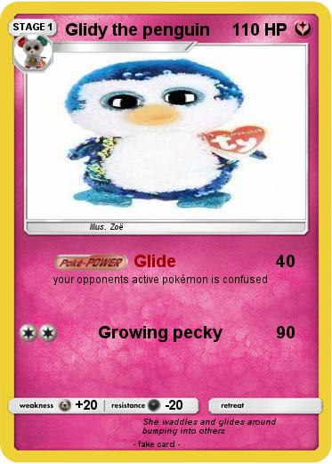 Pokemon Glidy the penguin