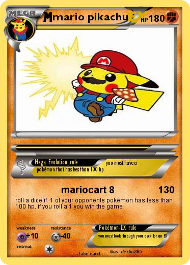 Pokemon mario pikachu