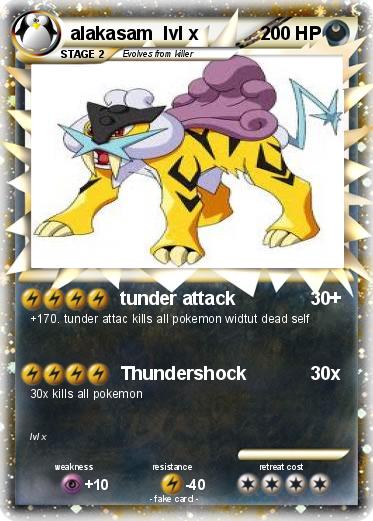 Pokemon alakasam  lvl x