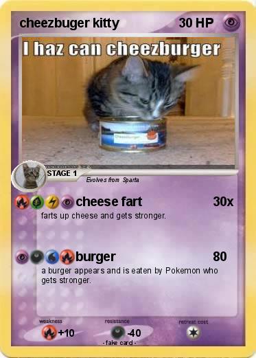 Pokemon cheezbuger kitty